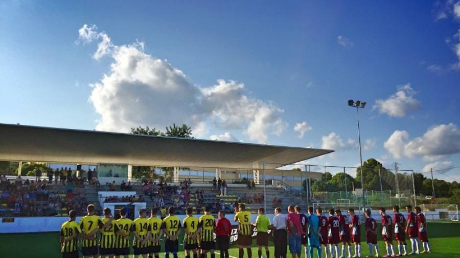 Partit amistós que el primer equip del CE Altafulla ha disputat contra el FC Tàrraco, amb un resultat final de 4 a 0