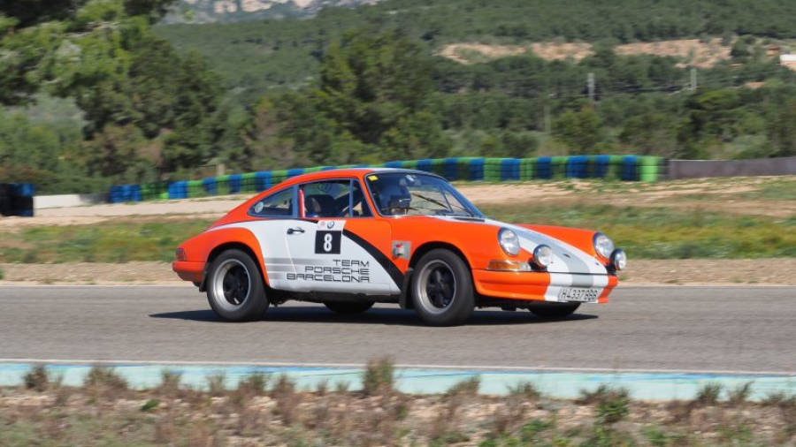 Josep Lluís Marcó (Porsche 911 T), guanyador en automòbils.