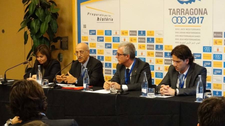 El Comité Internacional hizo balance ayer de la reunión de estos dos días en Tarragona. Foto: Cedida