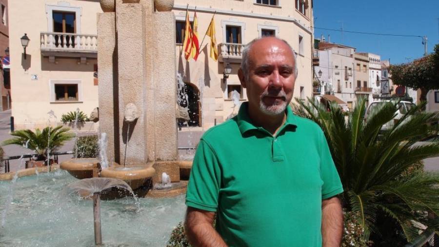 Josep Lluís Cusidó, alcalde de Vallmoll des de fa 25 anys. Foto: DT