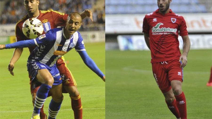 Sergio Tejera ha jugado las dos últimas temporadas cedido por el Espanyol en el Alavés. El Numancia fue el último equipo de Miguel Palanca antes de marchar al Adelaide United. Foto: EL CORREO / DT