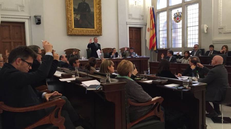 El pleno del Ayuntamiento de Reus aprobó ayer varias mociones. Foto: F.G