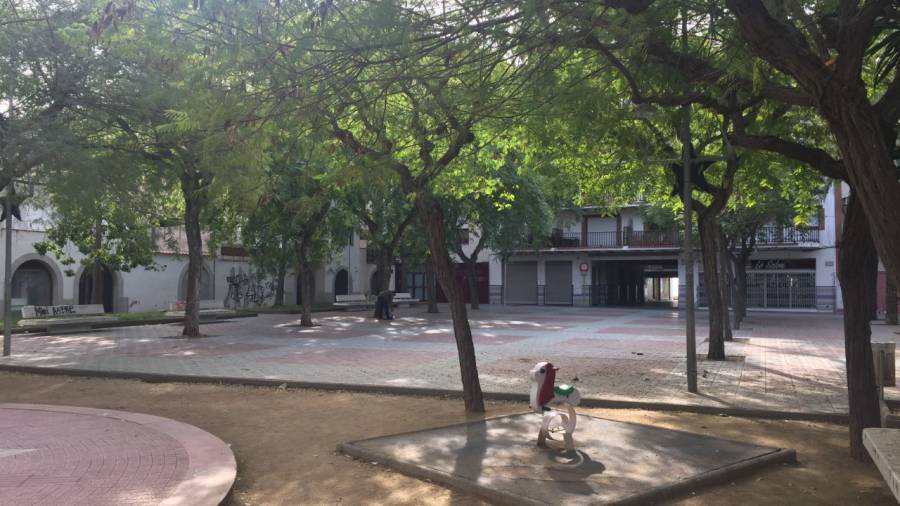 La plaza Alcalde Romeu