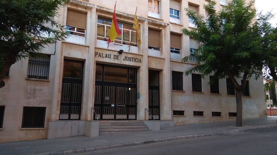 Imagen de archivo del Palau de Justicia de Tarragona. Foto: DT