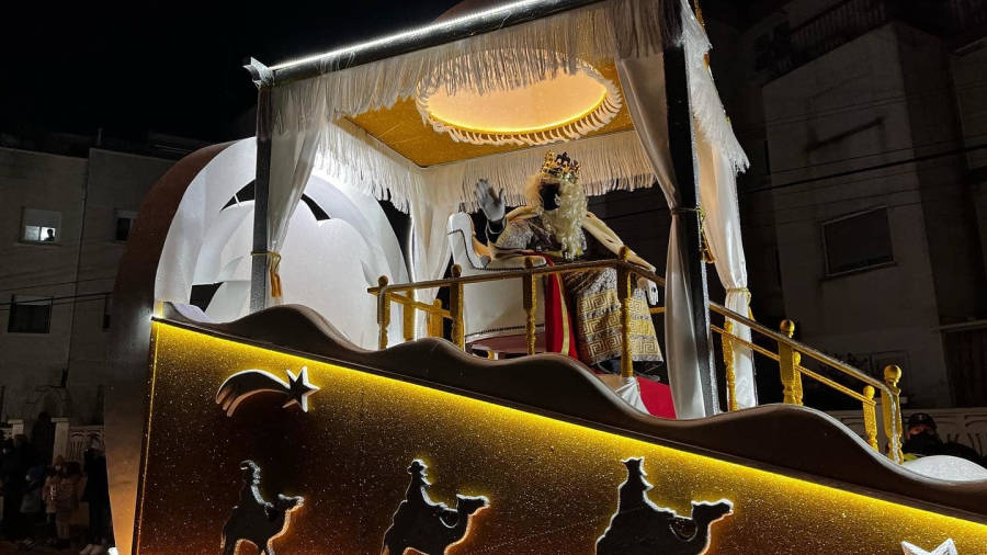 Los Reyes Magos han realizado dos recoridos por las calles de Cunit. Foto: Ajuntament Cunit