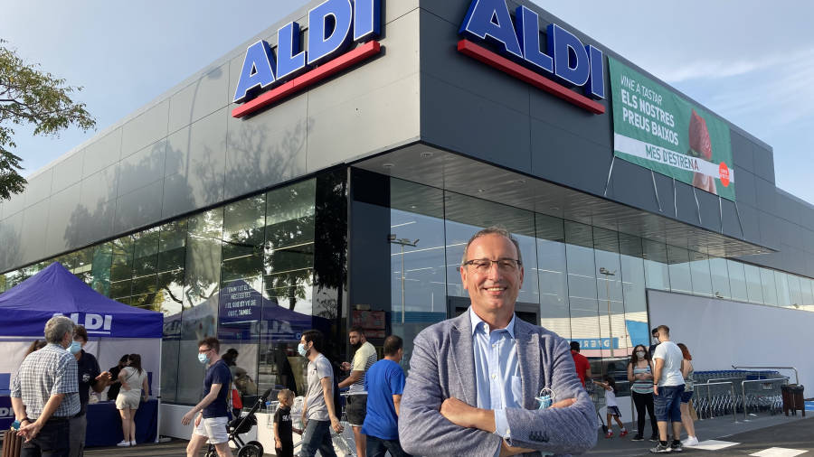 Jordi Filiberto, responsable de expansión de ALDI en la demarcación de Tarragona. Foto: Cedida