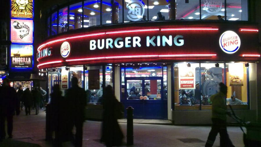 Imagen de un establecimiento de la cadena Burger King