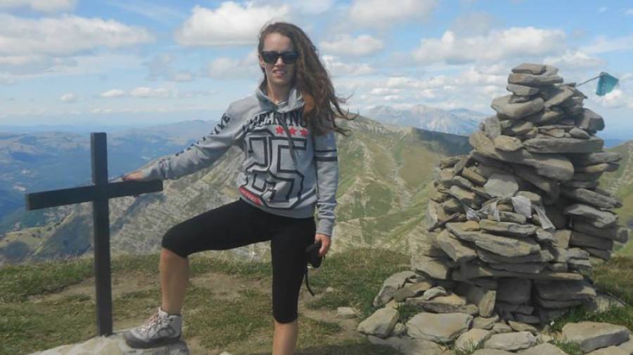 La joven desaparecida en el terremoto de Italia, en una imagen de Facebook. Foto: facebook