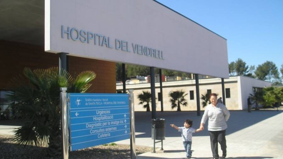 El hospital de El Vendrell no tiene espacio para acoger un área de diálisis. Foto: DT
