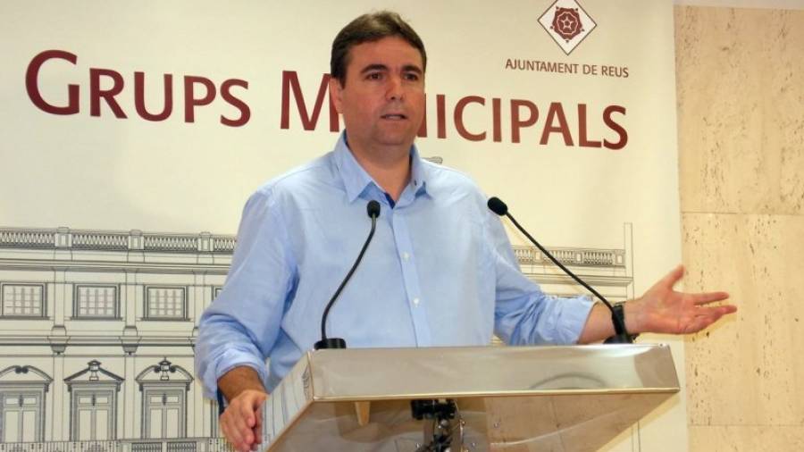 Juan Carlos Sánchez, portaveu de C's a l'Ajuntament de Reus. Foto: Cedida
