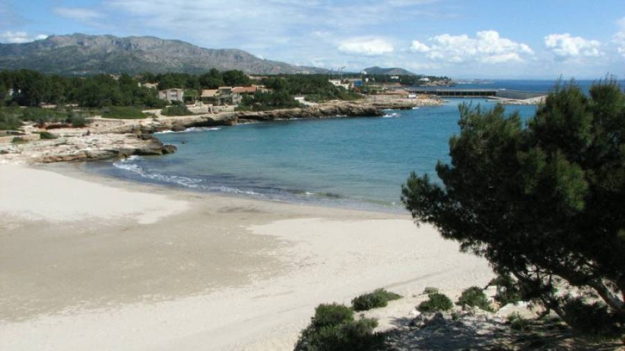 Imatge d'arxiu de la platja Sant Jordi de l'Ametlla de Mar. Foto: ACN