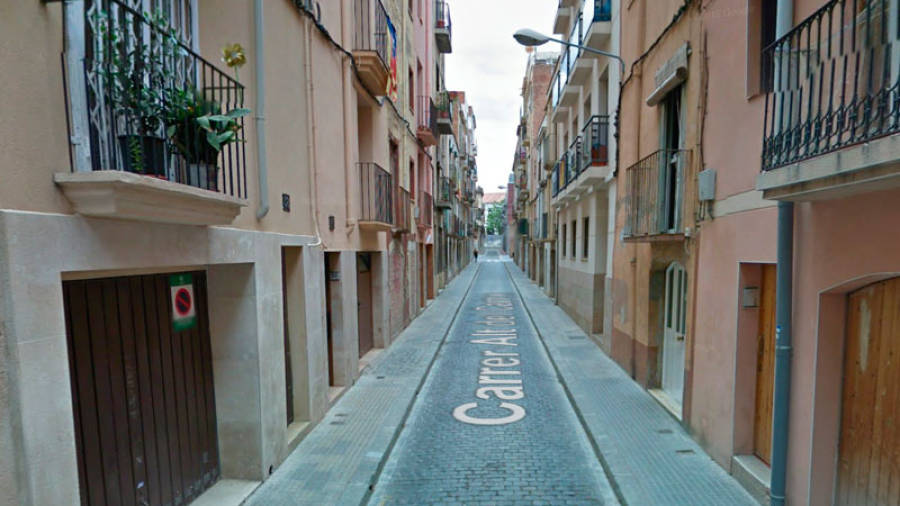 Imatge del carrer Alt del Carme de Reus. Foto: Google Maps