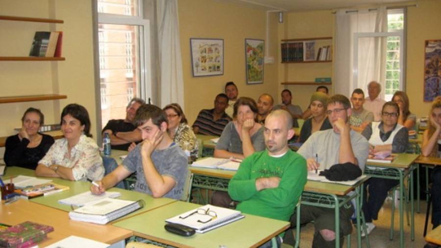 Imagen de archivo de algunos de los alumnos que han estudiado en el CFA Mas Pellicer. Foto: CFA Mas Pellicer