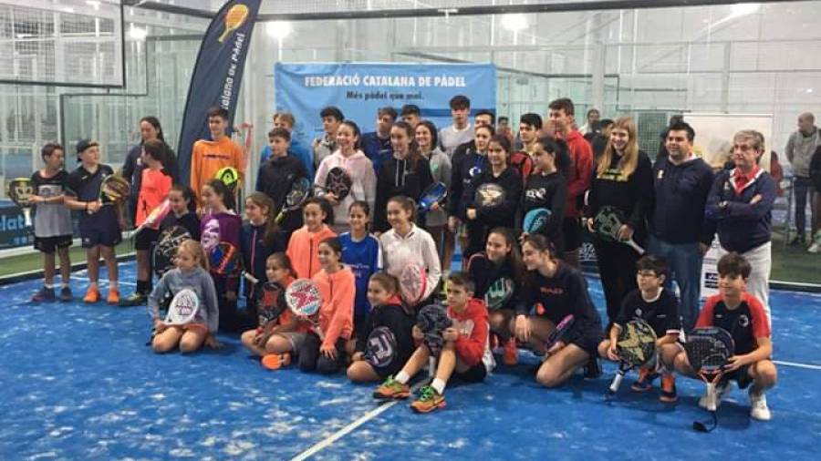 Ganadores y finalistas del Campionat de Catalunya de menores. FOTO: Cedida