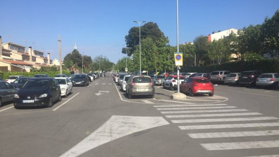 El aparcamiento del Blanquet, que ahora es gratuito, podría pasar a ser de zona azul. Foto: JMB