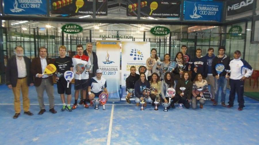 Campeones y finalistas del Master de Catalunya y del Master Bronze disputados en el TPI. Foto: TPI
