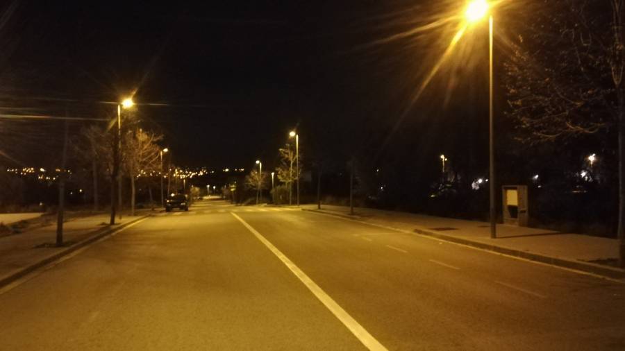 Las calles y la pista del Botafoc de El Vendrell ya tienen luz