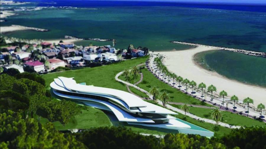 El nuevo resort turístico se ubicará en el barrio de La Llosa, junto a una zona verde y muy cerca del mar. Foto: Tidex
