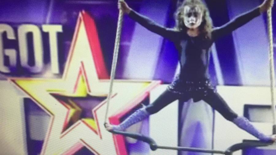La joven trapecista de El Vendrell que sorprende en Got Talent