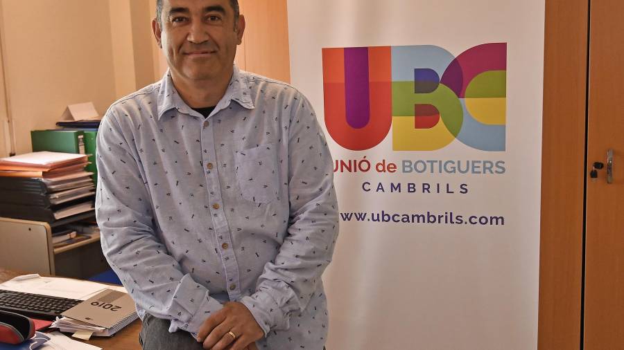 Tomás Sierra, nuevo presidente de la Unió de Botiguers de Cambrils. FOTO: Alfredo González