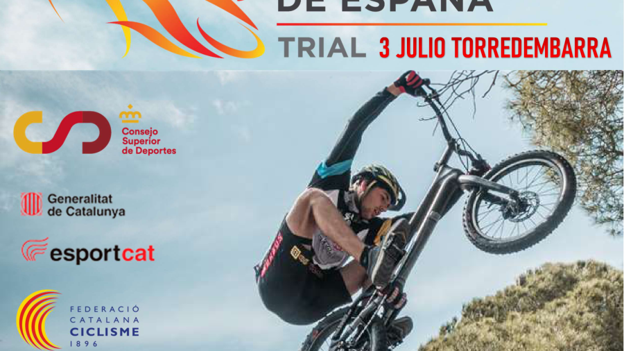 Cartel Campeonato de España de Trial Torredembarra