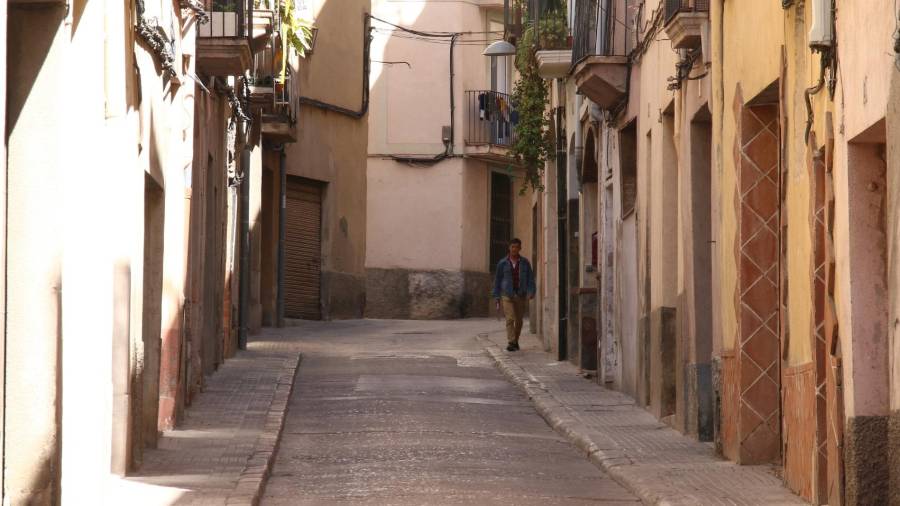 Imagen de una calle del barri Antic de Valls. FOTO: Alba Tudó