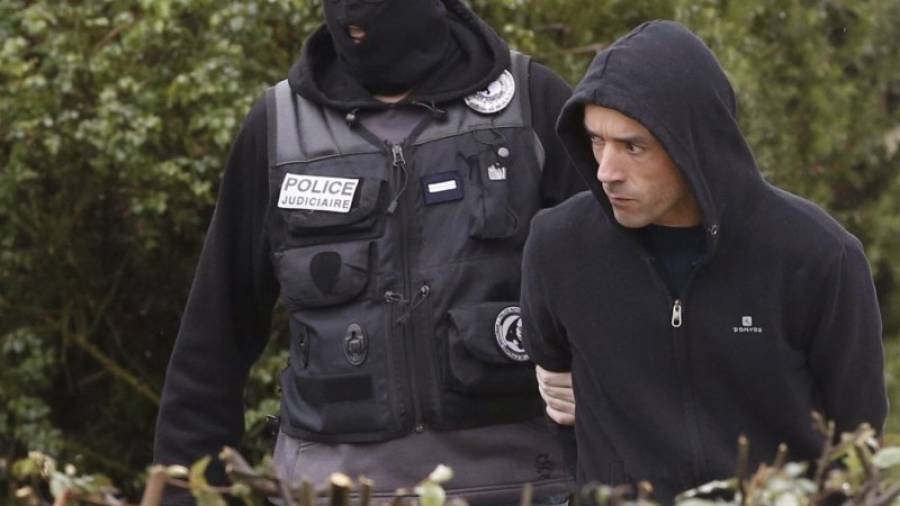 Mikel Irastorza fue detenido por la policía francesa en colaboración con la Guardia Civil. Foto: Juan Herrero/EFE