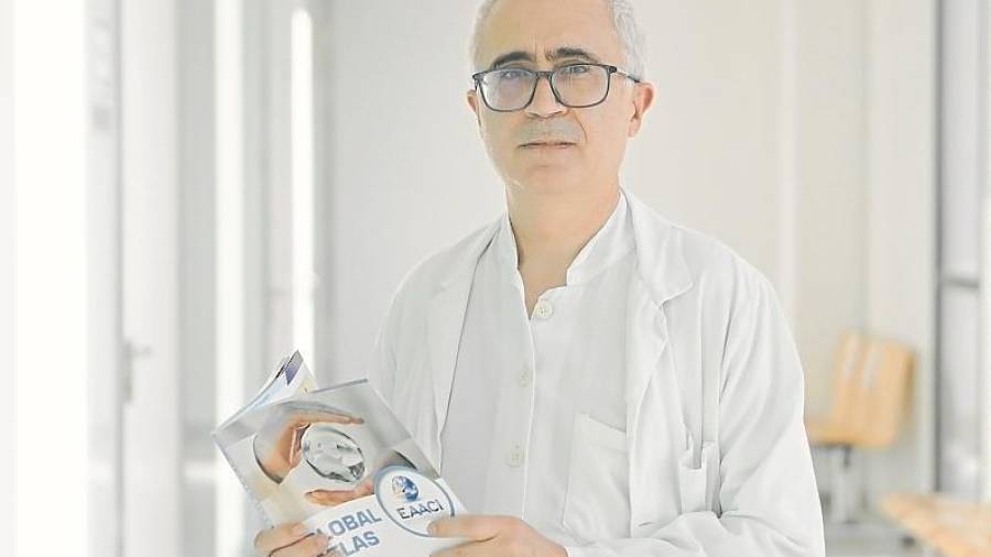 El doctor Óscar Sotorra es especialista en Alergología en el Hospital Universitari Sant Joan de Reus. FOTO: Alba Mariné