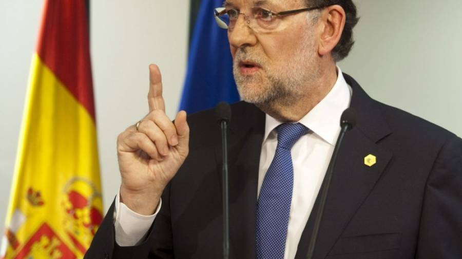 Rajoy insiste en que España no se contagiará de la crisis griega gracias a las reformas de su Gobierno. Foto: EFE