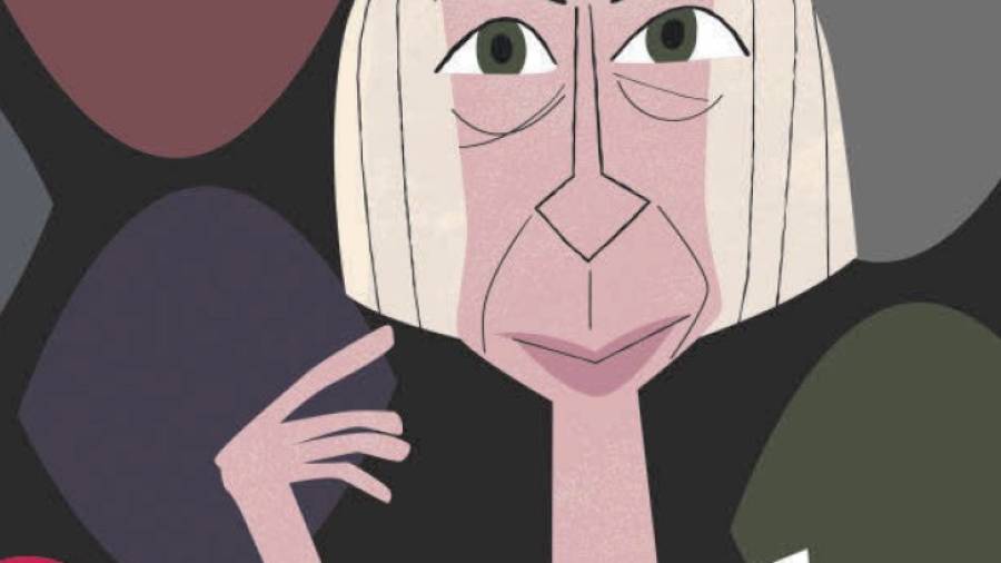 Ilustración de Joan Didion - Autor: Mikel Casal