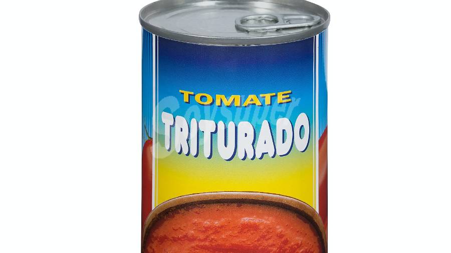 Imagen del tomate triturado de Mercadona. Cedida