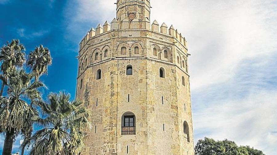 Imagen de la Torre del Oro de Sevilla, de gran inter&eacute;s tur&iacute;stico. Foto: pixabay