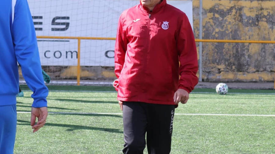 El entrenador Jordi Fabregat FOTO: UB CONQUENSE