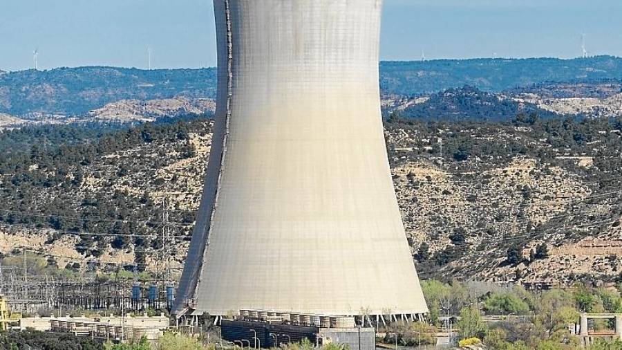 La central nuclear d’Ascó. FOTO: Joan Revillas