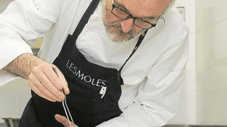 Jeroni Castell, chef del restaurante Les Moles de Ulldecona. FOTO: J. Revillas