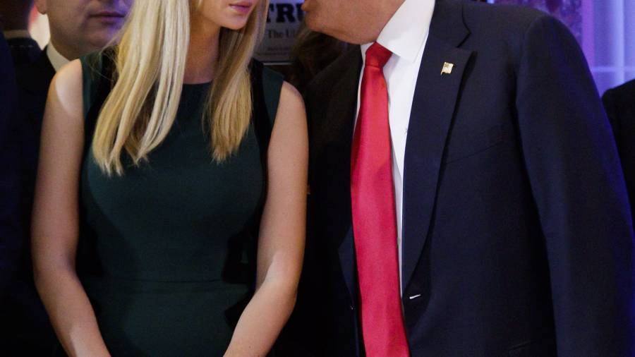 El presidente de Estados Unidos, Donald Trump, con su hija Ivanka, en una imagen de archivo. FOTO: JUSTIN LANE/EFE