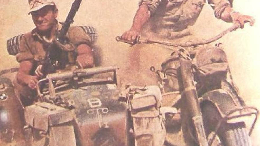 El motorista de Rommel&nbsp;vivi&oacute; en Cunit.