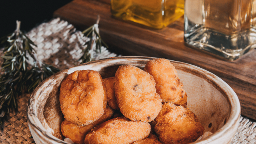 Hay disponibles tres deliciosas variedades de croquetas