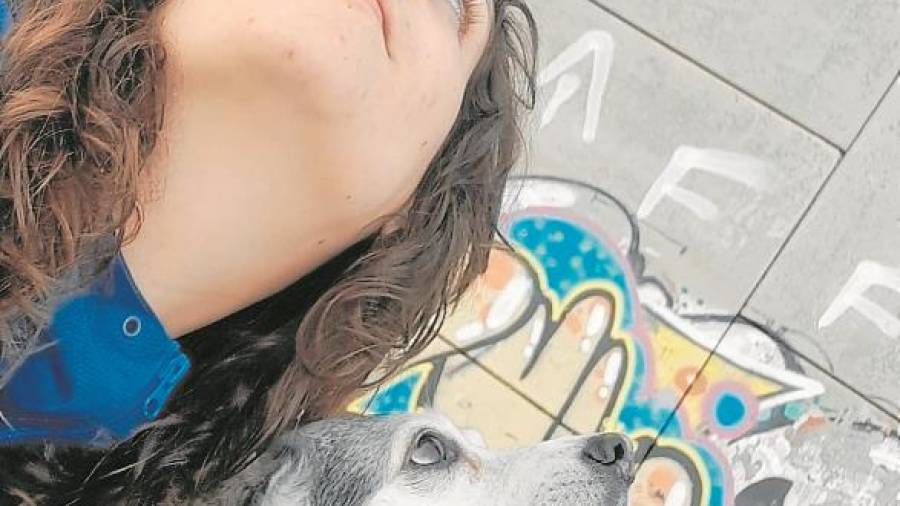 Marta Baceiredo asegura que «el activismo artístico por los derechos de los animales no humanos es muy necesario». Foto: Cedida