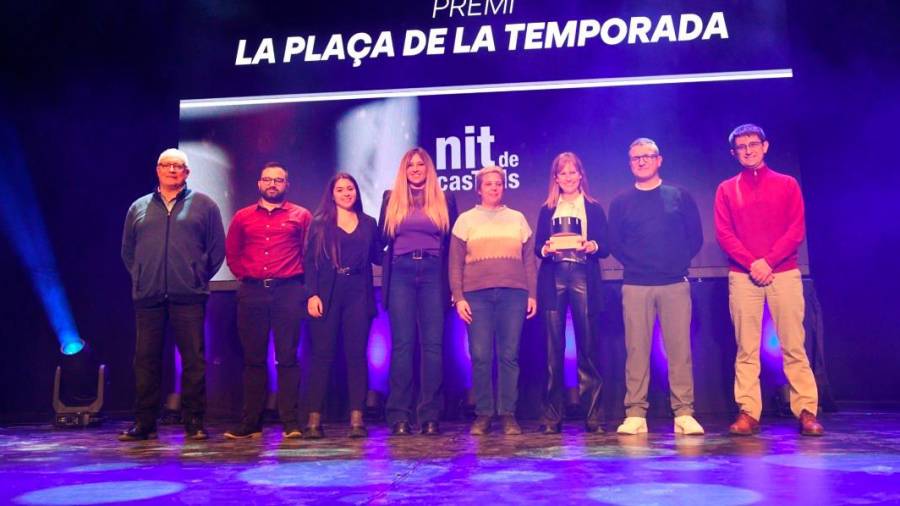 La TAP també va recollir un premi. Foto: Ajuntament de Tarragona