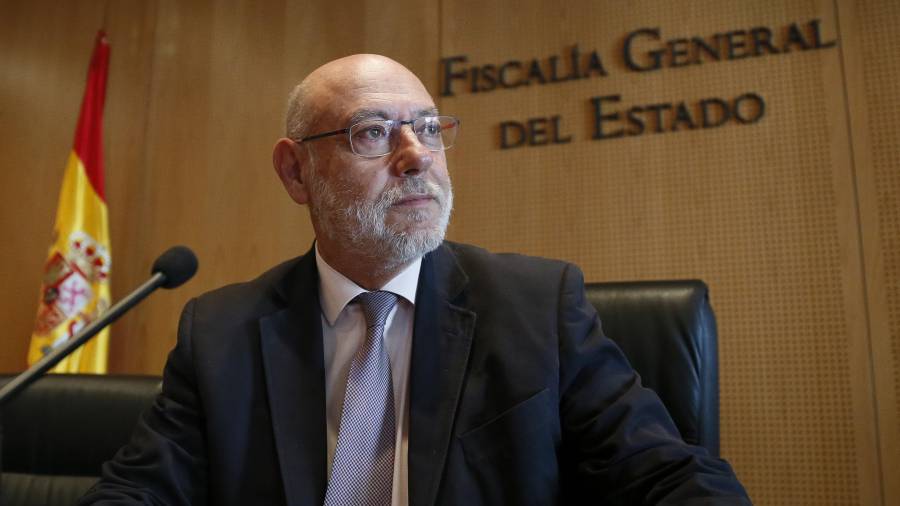 Imagen de archivo del Fiscal General del Estado, José Manuel Maza. FOTO: EFE
