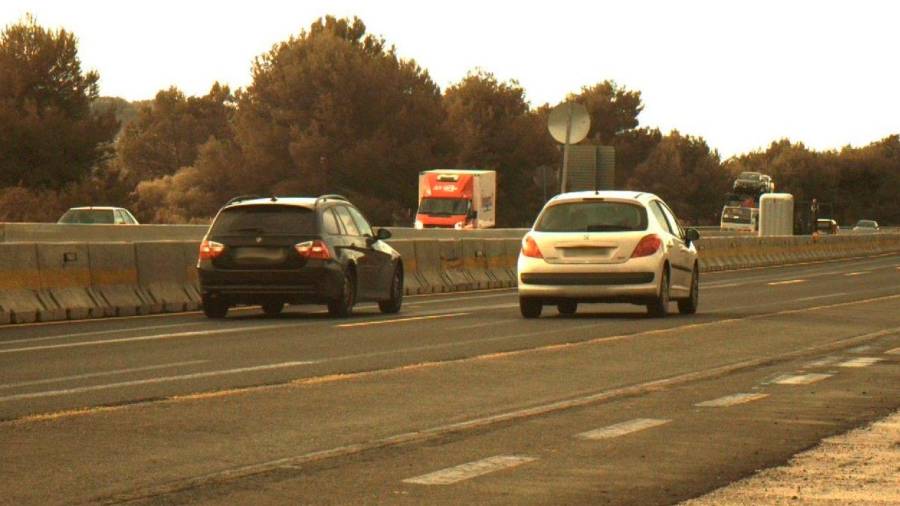 Imagen de archivo de la autopista AP-7 a su paso por el término de La Riera de Gaià.