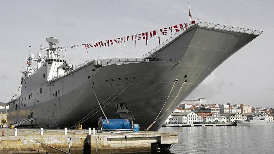 El buque atracará con el objetivo de «dar el realce que merecen» los Juegos de Tarragona. FOTO: EFE
