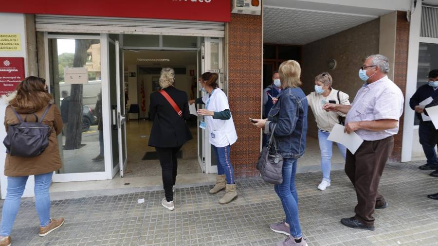 El ritmo de vacunación remonta en Tarragona. Foto: Pere Ferré