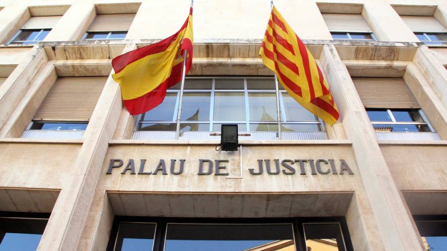 Imagen de archivo del Palau de Justicia de Tarragona. Cedida