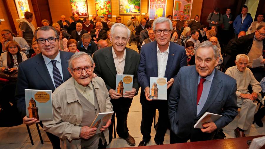 Antoni Coll presenta 'El campanar d'Ivars', el seu darrer llibre. LLUÍS MILIAN