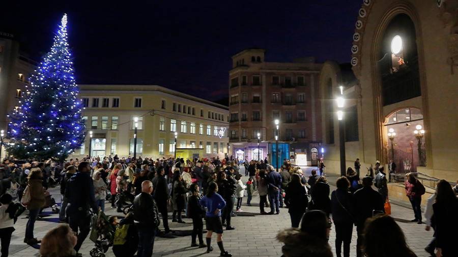 Tarragona acomiadarà l'any amb un mapping a la plaça Corsini. PERE FERRER