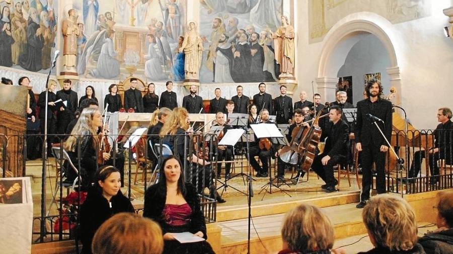 En Castellvell, el Concert de Nadal se celebrará este domingo en la Església de Sant Vicenç Màrtir. FOTO: CEDIDA