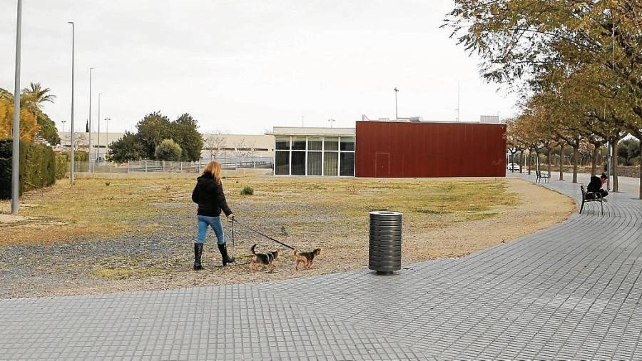 El centro sociocultural se construirá al lado de la pista d’Estiu. FOTO: Alba Mariné