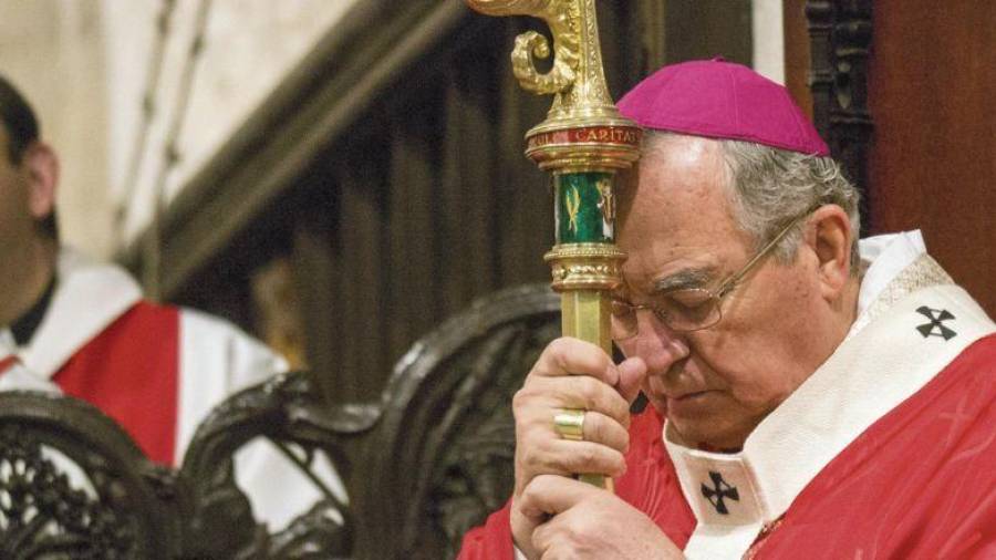 El arzobispo de Tarragona en una imagen de archivo. FOTO: DT